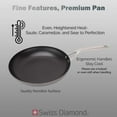 thumbnail image 3 of Swiss Diamond 9.5" Hard Anodized Nonstick Stock Pot w/Lid, 3 of 3