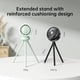 thumbnail image 5 of Stroller Fan Baby Large, Safe Bladeless for Crib, Desk, Portable Battery Rechargeable Cooling Fan with Air Turbo Tech, Night Light, Food-Grade Gift for Mom/Dad/Friend - Green（4000mAh）, 5 of 5