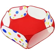 EWONDERWORLD 40" Playpen Polka Dot Hexagon Pop Up Portable Ball Pit with Carrying Tote