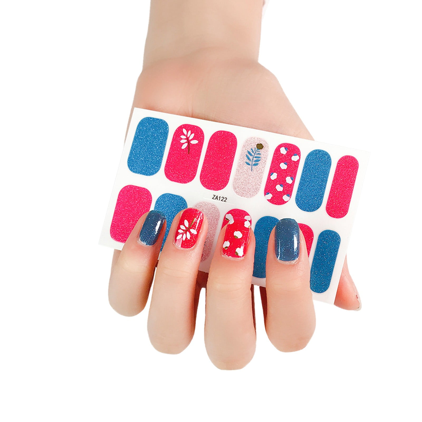Sehao Stick on Nails for Women DIY Finger Nail Stickers Full Wraps Nail Polish Stickers Nail Stripes Art Designs UV Sehao Stick on Nails for Women DIY Finger Nail Stickers Full Wraps Nail Polish Stickers Nail Stripes Art Designs UV