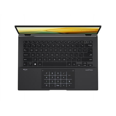 Asus Zenbook 14 OLED UM3402 UM3402YA-DS71 14" Notebook - 2.8K - 2880 x 1800 - AMD Ryzen 7 5825U Octa-core (8 Core) - 8 GB Total RAM - 8 GB On-board Memory - 512 GB SSD - Jade Black