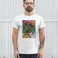 thumbnail image 3 of Tee Hunt Dean Russo Colorful Parrot T-Shirt Exotic Bird Beak Feather Men's Tee, Ash Gray, 3X-Large, 3 of 5