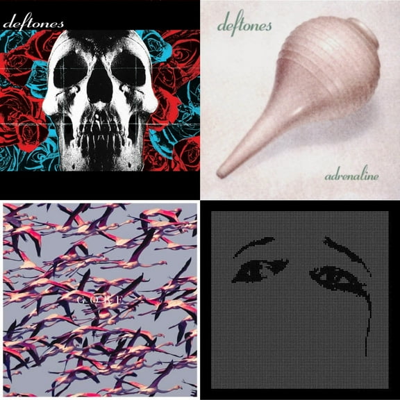 Deftones (X) (20Th Anniversary/Ruby Red LP Vinyl) & Adrenaline & Gore (White LP Vinyl) & Ohms