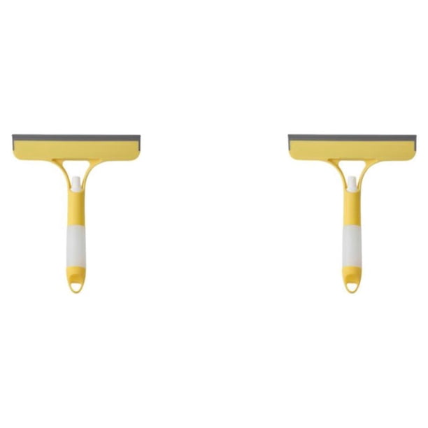 Cateissary Rascador de vidrio para el hogar, herramienta de limpieza de ventanas para el hogar, cepillo para arandela de pared, limpiaparabrisas Type1 NO1