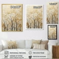 thumbnail image 4 of Designart "Artwork Featuring A Harmonious Beige Tree VI" Landscape Trees Canvas Prints, 4 of 7