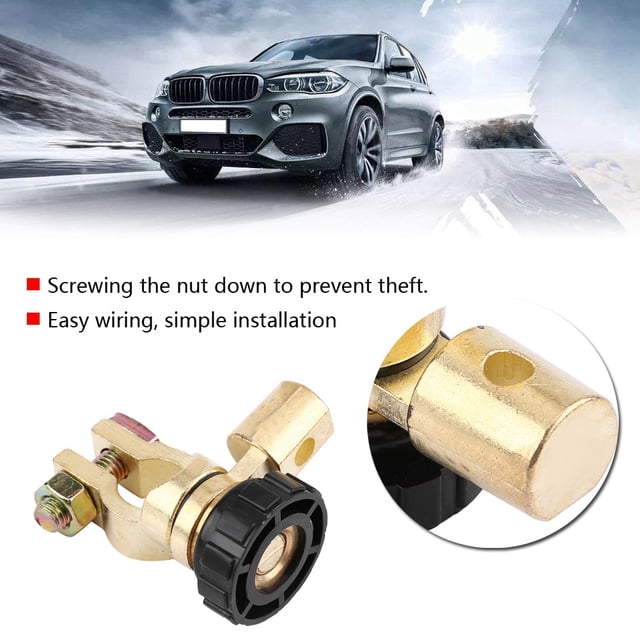 Interruptor de corte de batería, interruptor aislador de batería universal para automóvil, interruptor aislador para automóvil, resultados impresionantes