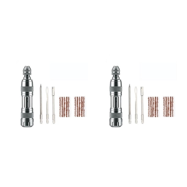 Sonducket Kit de reparación de aleación de aluminio para neumáticos sin cámara de carretera, reparación de pinchazos de neumáticos de bicicleta de Type1 NO1 Sonducket CBP163162