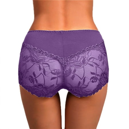Xiaoxatg Sexy Panties for Women Women Lace Sexy Panties Underwear G String Thongs Lingerie For Women Bikini Brief Underwear Panties For Women Mint Panties