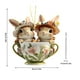 thumbnail image 2 of Adornos colgantes de Pascua, regalos de Pascua, taza de Pascua, lindos conejos de dos orejas, llavero acrílico, colgante de mochila, espejo retrovisor, colgante decorativo, taza de Pascua, colgante de, 2 of 5
