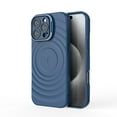 thumbnail image 3 of Strong Magnetic for iPhone 14 Pro Max Case, Military Grade Drop Protection, Compatible with MagSafe, Built-in Camera Cover Kickstand, Matte Slim Phone Cover for iPhone 14 Pro Max, Blue, 3 of 4