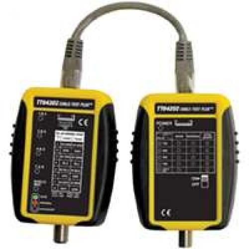 Cable Test Plus Network Cable Tester for Coax and Cat3 through Cat6 1/Ea