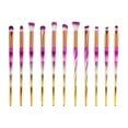 thumbnail image 1 of Eye Makeup Brushes 10pcs Eyeshadow Brushes Blue Makeup Brushes Set with Gradient Handle for Eyeshadow, Blending, Eyebrow, 1 of 6