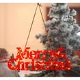 thumbnail image 5 of Merry Christmas Sign Letters Window Lights Christmas Lighted Hanging LED Xmas Welcome Sign Decorations Indoor Outdoor for Front Door Window Wall DIY Wreath Bar Club Party Decor (Red), 5 of 5