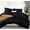 Black, variant on Utopia Bedding Duvet Cover Queen Size - 3 Piece with Zipper Closure - 1 Comforter Cover 90X90 Inches & 2 Pillow Shams 20X26 Inches Ivory Comforter Not Included