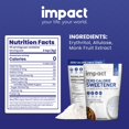 thumbnail image 2 of Impact Products Erythritol Allulose Monk Fruit Sweetener Zero Calorie Sugar Substitute for Vegan, Keto Diets, 2 lbs, 2 of 6