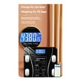 thumbnail image 5 of Body Fat Scale for Effective Weight Management Ultra-Precise Home Weighing Scale Black, 5 of 8