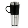 thumbnail image 3 of Mr. Coffee 16 Ounce Stainless Steel and Stoneware Travel Mug, 3 of 3