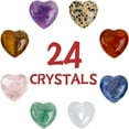 thumbnail image 4 of Valentines Day Gifts - 24 Pack Valentines Cards with Heart-Shape Crystals Gemstones for School Classroom Valentine Gift Exchange for Boys Girls Toddlers Funny Valentine's Toys Party Favor, 4 of 7