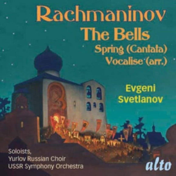 Álbum musical alto Rachmaninov The Bells Cantatas
