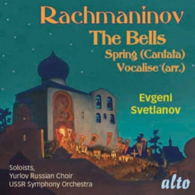 Álbum musical alto Rachmaninov The Bells Cantatas