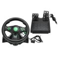 thumbnail image 3 of PC Racing Wheel with Pedal - 180 Rotation, Vibration Feedback, Realistic Driving Experience, 3 of 5