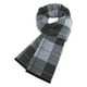 thumbnail image 3 of Bufanda cálida de cachemira para hombre, suave, cálida, elegante, a cuadros, de lujo, 3 of 5