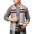 thumbnail image 5 of Bufanda suave formal de moda para hombre, 5 of 5