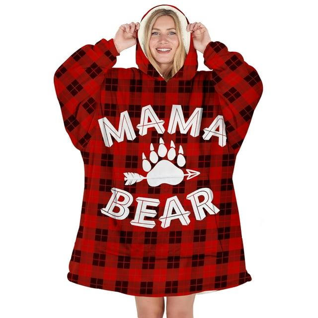 Sudadera con capucha Warmstorey Mama Bear para mujer