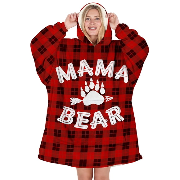 Sudadera con capucha Warmstorey Mama Bear para mujer