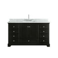 thumbnail image 4 of Wyndham Collection WCS202060SDECMUNSMXX Deborah 60" Free Standing Single Vanity Set - Dark, 4 of 6