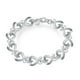 thumbnail image 3 of Pulsera de la joyería de la pareja pulsera completa en forma de corazón pulseras en forma de corazón, 3 of 8