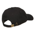 thumbnail image 4 of Crab Embroidered Unconstructed Cap - Black OSFM, 4 of 5