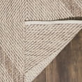 thumbnail image 4 of SAFAVIEH Montauk Bailey Geometric Cotton Area Rug, Beige, 4' x 4' Round, 4 of 8
