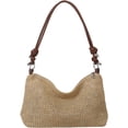 thumbnail image 1 of LHSHID Women's Cotton Blend Geometric Crossbody Handbag, White, 1 of 6