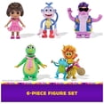 thumbnail image 3 of Paquete de regalo de figuras de juguete Dora Fantastic Friends para niños mayores de 3 años, 3 of 8
