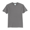 thumbnail image 4 of Port & Company Men's Comfortable Short Sleeve Tall Core Blend T-Shirt Medium Grey XLT, 4 of 5