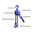 1.5T 2T 3m Household Manual Ratcheting Lever Chain Hoist Chain Block ...