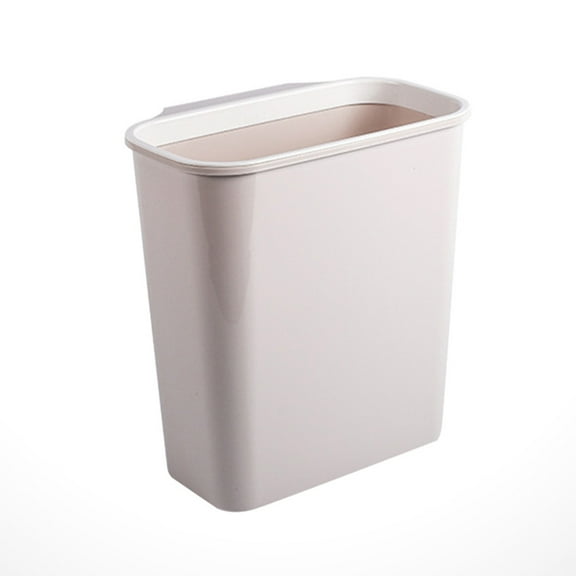 KONTONTY  Hanging Waste Bin with Lid Kitchen Trash Can Garbage Cupboard