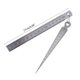 thumbnail image 4 of 2 Pcs Taper Gauge Wedge Plug Stainless Steel 1-15mm 1-15cm Metric/inch Tool, 4 of 5