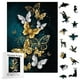 thumbnail image 2 of Rompecabezas de madera de mariposa colorida para adultos, forma única, alta calidad, amor de la madre, 2 of 4