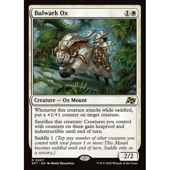 MtG Aetherdrift Rare Bulwark Ox #7