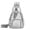 Grey, variant on Hot Sales 2-Way Convertible Clear PVC Backpack Sling Bag Transparent Crossbody Chest Bag Adjustable Strap Dual Use See Through Backpack Crossbody Fanny Pack for School Concert Festival Sports Travel