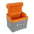 thumbnail image 4 of Hartplas | Orizaba Cooler with Capacity for 18 Cans | 6 Colors | Hiking Accessories (Grey-Orange), 4 of 7