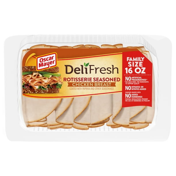 Oscar Mayer Deli Fresh Rotisserie Seasoned Chicken Breast Lunch Meat