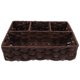 thumbnail image 5 of Cesta de almacenamiento tejida, cesta organizadora de almacenamiento, cesta de almacenamiento de escritorio, cesta organizadora para baño y cocina, 5 of 5