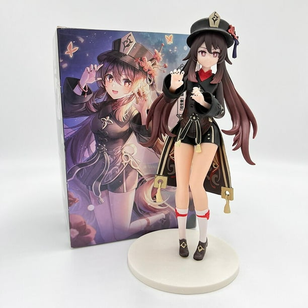 Figura DE ACCIÓN DE Genshin Impact Hu Tao, modelo de colección, juguetes de muñeca, 19cm Fivean unisex