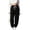 H295 Black, variant on SJLDQY Girls Sweatpants Casual Elastic Drawstring Waist Joggers for Girls Comfy Pants with Pockets