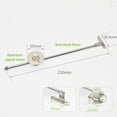 thumbnail image 4 of Flat Door Arm for Lift Up Stay Cabinet/Cupboard Lid Drop Down Hinge Tools 230Mm, 4 of 9
