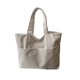 thumbnail image 2 of Bolsas de almacenamiento de pana, bolso de pana de gran capacidad, bolso de mano de color sólido, bolso de hombro elegante e informal para estudiantes y mujeres que viajan diariamente, bolso de mano a, 2 of 6
