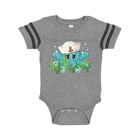 

Inktastic Gideon s Octopus Gift Baby Boy Bodysuit